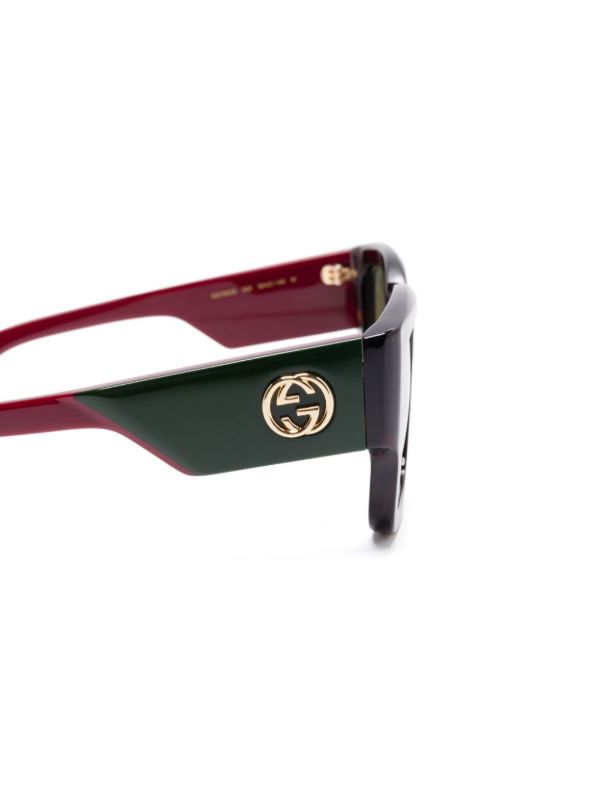 Gucci Eyewear Square-frame Sunglasses | Browns Sunglasses