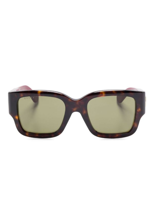 Gucci Eyewear square-frame sunglasses | Browns Sunglasses