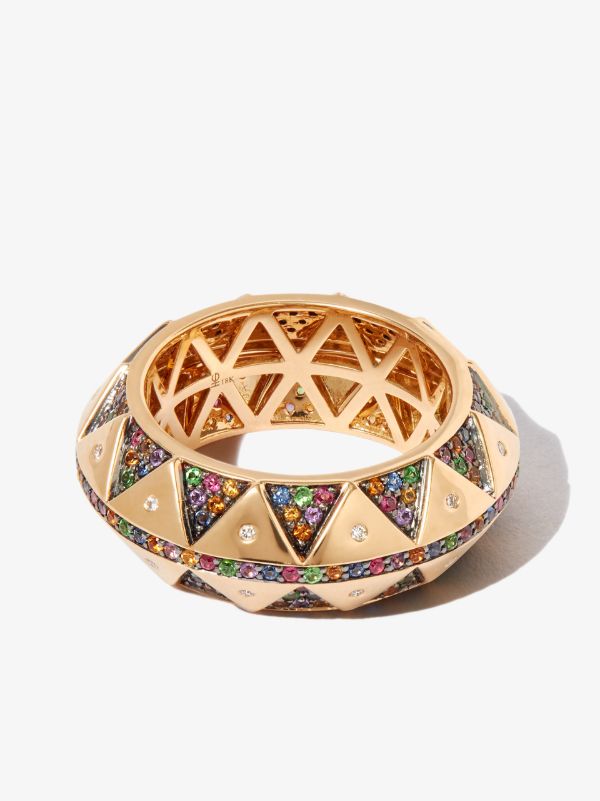 Harwell Godfrey 18K Yellow Gold Chubby Talisman Diamond Ring | Browns Fine Rings