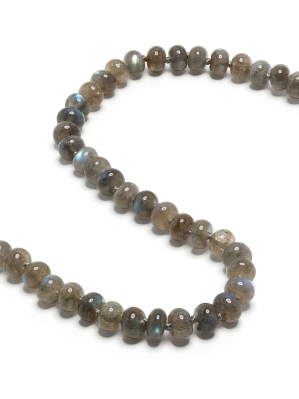 Harwell Godfrey 18K Yellow Gold Foundation Labradorite Beaded Necklace | Browns Fine Necklaces