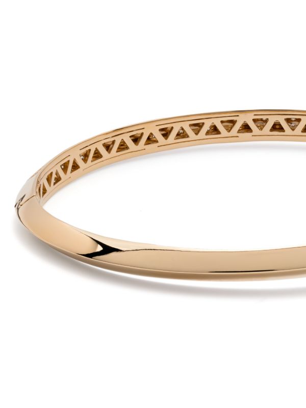 Harwell Godfrey 18K Yellow Gold Knife Edge Diamond Bracelet | Browns Fine Bracelets