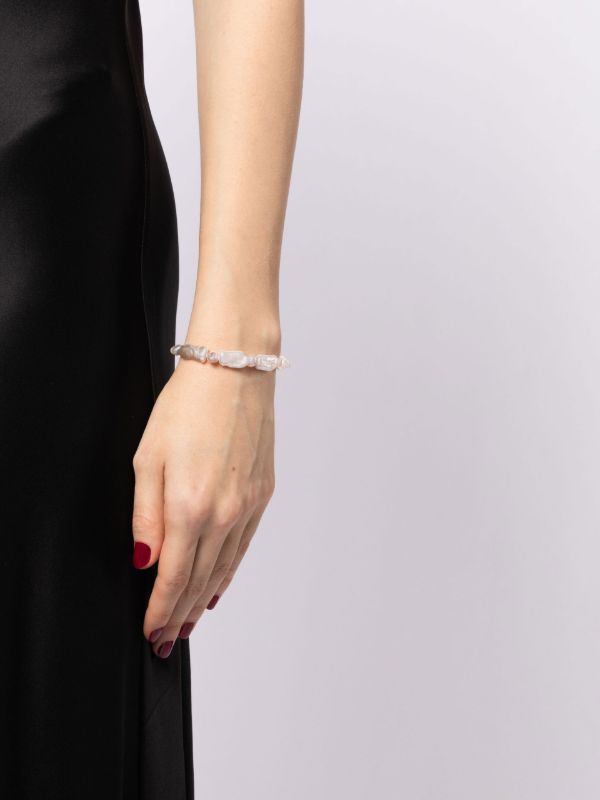 Hatton Labs Sterling Silver Baroque Pearl Bracelet | Browns Bracelets