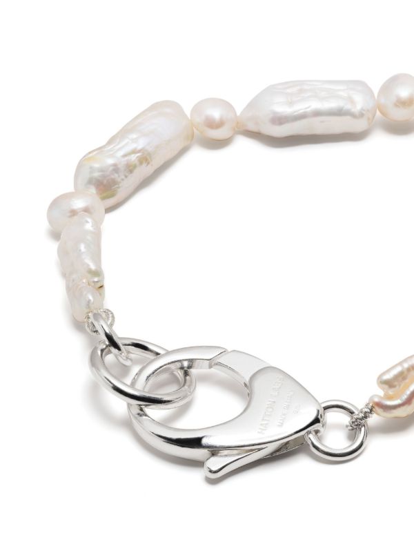 Hatton Labs Sterling Silver Baroque Pearl Bracelet | Browns Bracelets