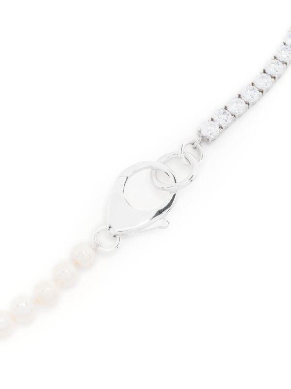 Hatton Labs X Botter Sterling Silver Pearl And Crystal Necklace | Browns Necklaces