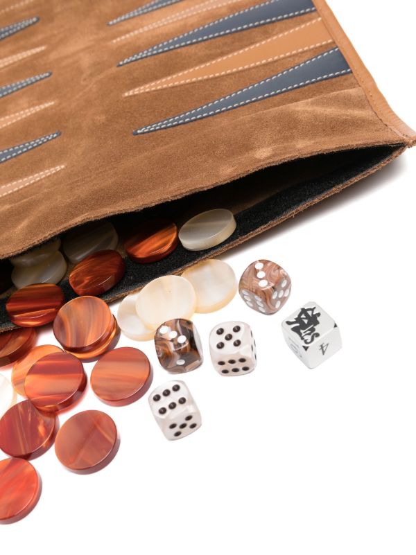 Hector Saxe Brown Victor Travel Backgammon Set | Browns Table Games