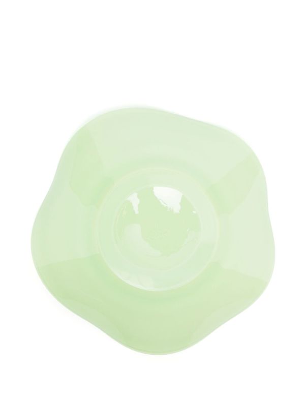 Helle Mardahl Green Deep Dinner Plate | Browns Plates & Bowls