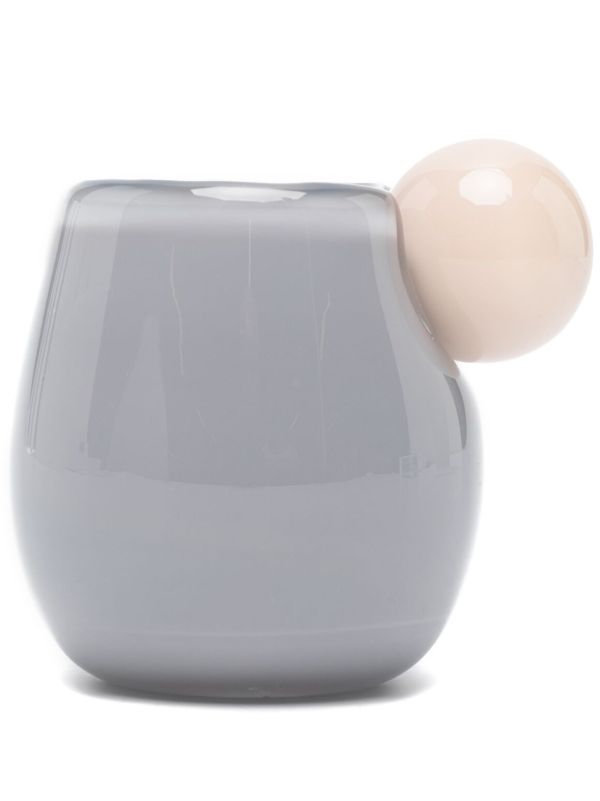 Helle Mardahl Grey Bon Bon Glass Espresso Cup | Browns Cups & Tea Sets