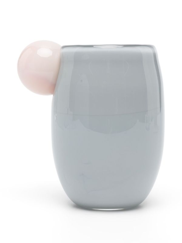 Helle Mardahl Grey Bon Bon Glass Tea Cup | Browns Cups & Tea Sets