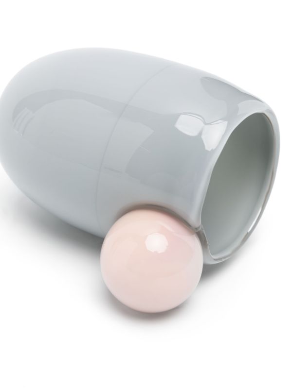 Helle Mardahl Grey Bon Bon Glass Tea Cup | Browns Cups & Tea Sets