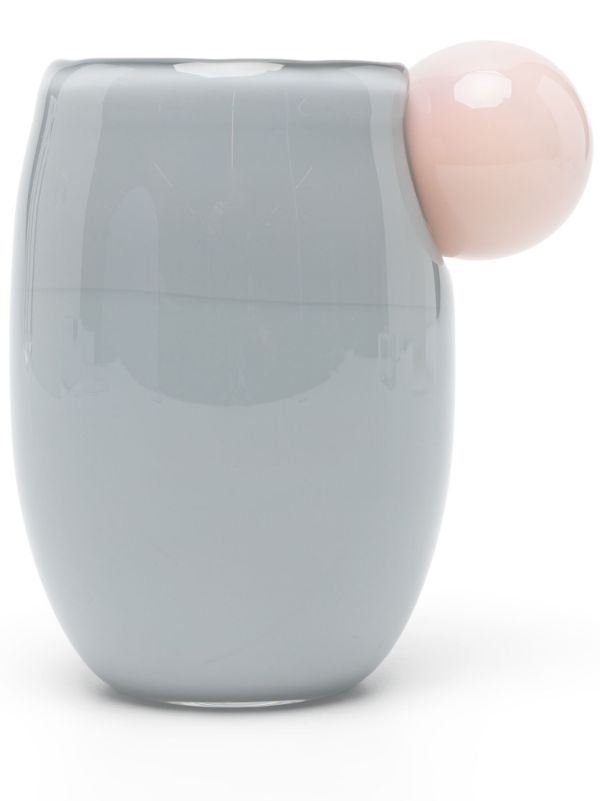 Helle Mardahl Grey Bon Bon Glass Tea Cup | Browns Cups & Tea Sets