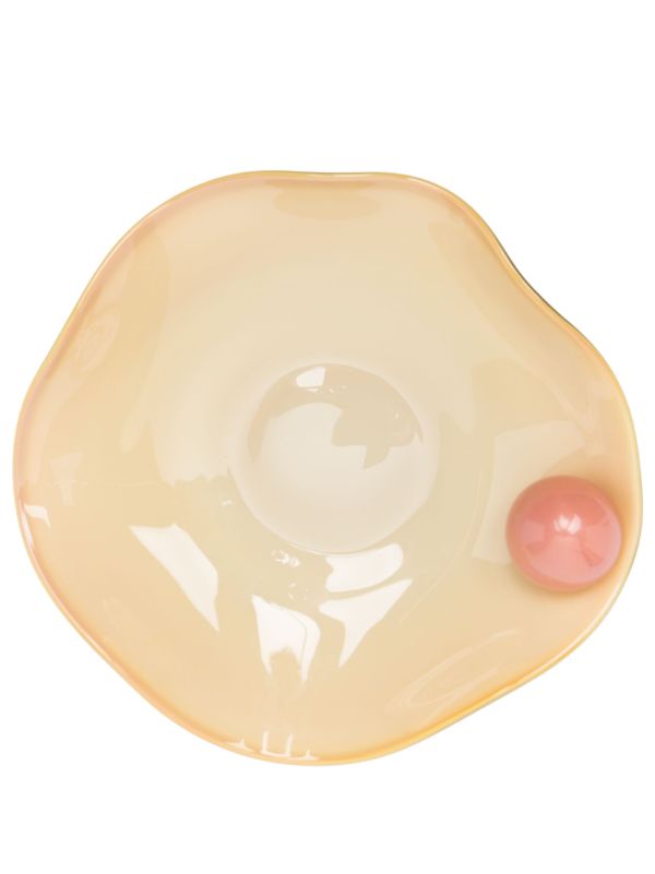 Helle Mardahl Yellow Bon Bon Glass Breakfast Bowl | Browns Plates & Bowls
