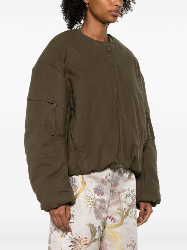 Helmut Lang Cocoon Bomber Jacket | Browns Varsity Jackets