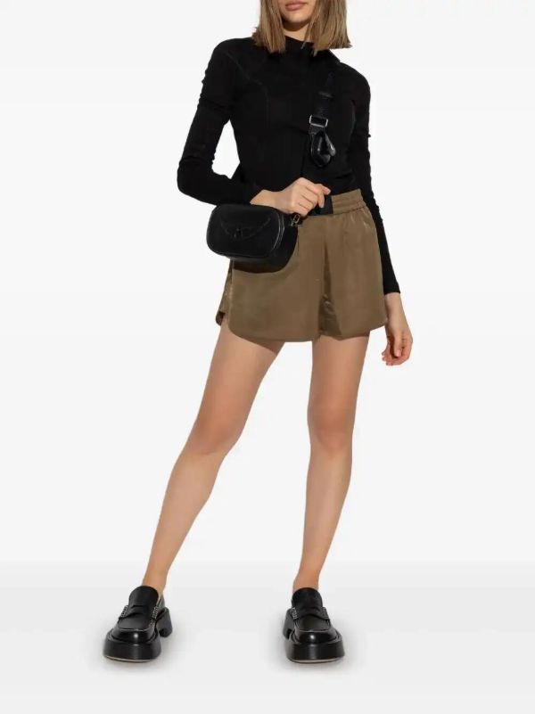 Helmut Lang Logo-appliqué Shorts | Browns Short & Mini Shorts