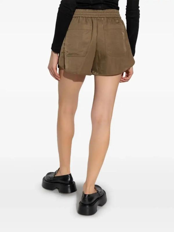 Helmut Lang Logo-appliqué Shorts | Browns Short & Mini Shorts