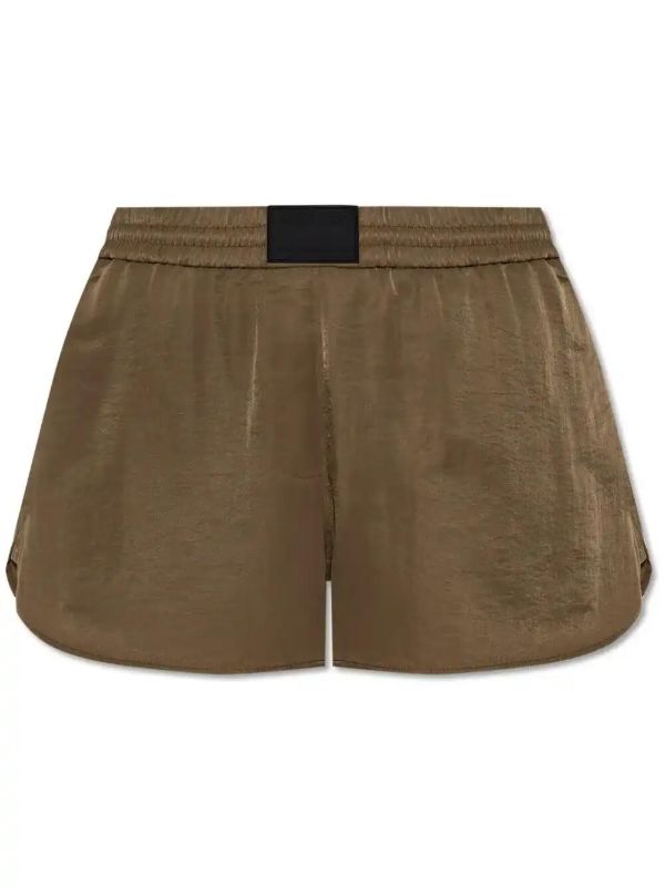 Helmut Lang Logo-appliqué Shorts | Browns Short & Mini Shorts