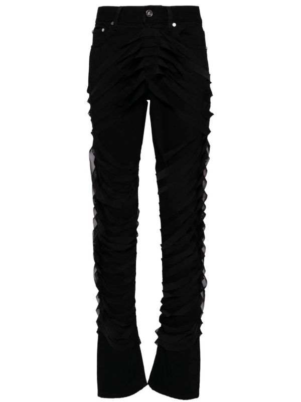 Helmut Lang ribbon worker jeans | Browns Straight-Leg Jeans