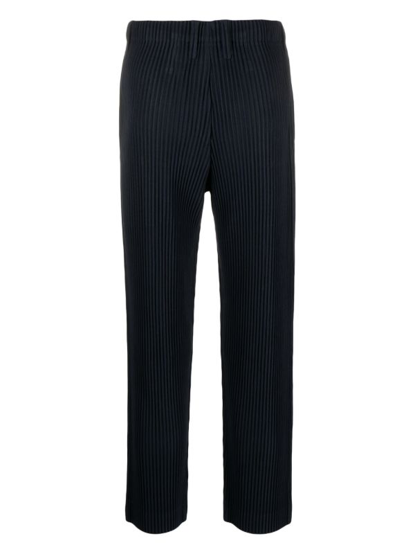 Homme Plissé Issey Miyake Blue Monthly Colors September Plissé Trousers | Browns Regular-Fit & Straight Leg Pants