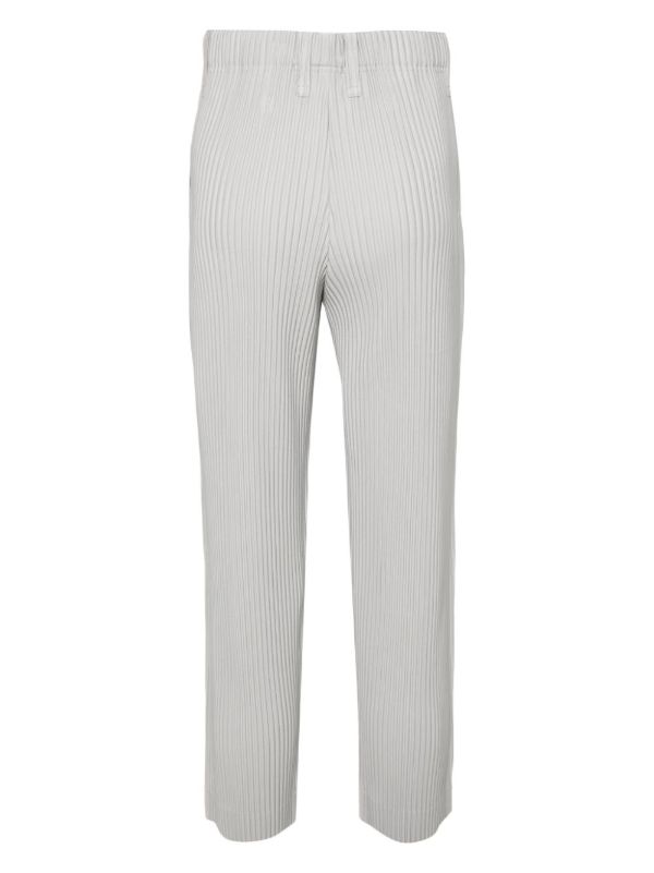 Homme Plissé Issey Miyake Grey Tapered Plissé Trousers | Browns Tapered Pants