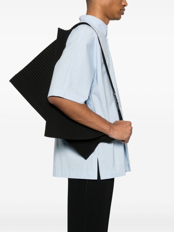 Homme Plissé Issey Miyake Overlap Shoulder Bag | Browns Shoulder Bags