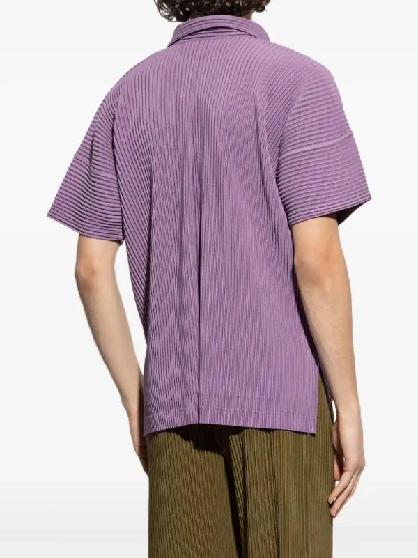 Homme Plissé Issey Miyake Pleated Shirt | Browns Shirts