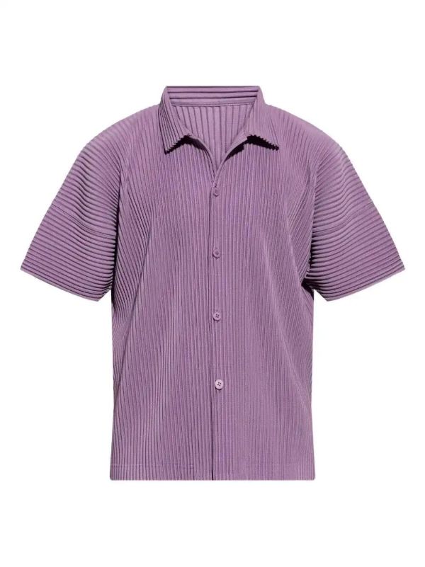 Homme Plissé Issey Miyake pleated shirt | Browns Shirts