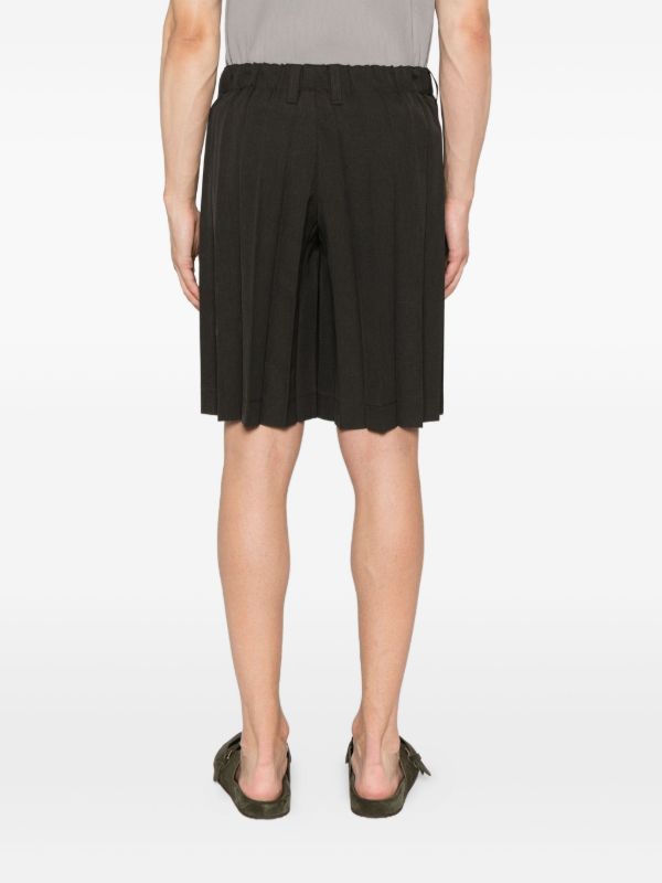 Homme Plissé Issey Miyake Pleated Shorts | Browns Bermuda Shorts