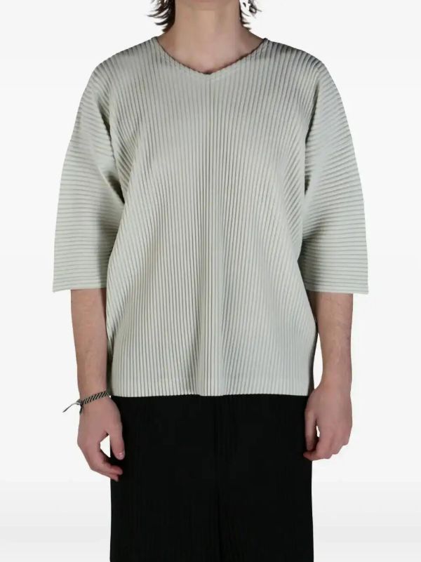 Homme Plissé Issey Miyake Pleated T-shirt | Browns T-Shirts