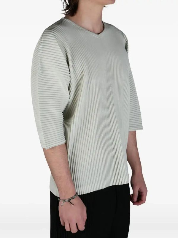 Homme Plissé Issey Miyake Pleated T-shirt | Browns T-Shirts