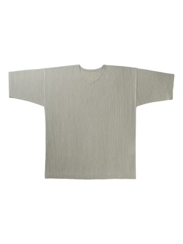 Homme Plissé Issey Miyake pleated T-shirt | Browns T-Shirts