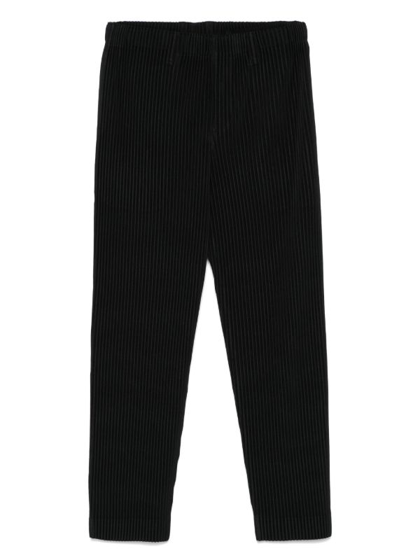 Homme Plissé Issey Miyake plissé trousers | Browns Regular-Fit & Straight Leg Pants