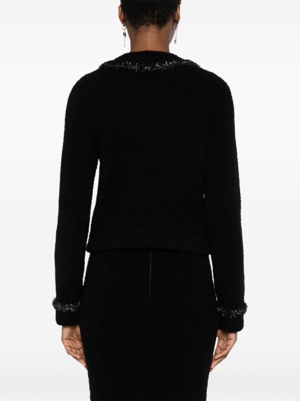 Huishan Zhang Lurex Trimming Jumper | Browns Knitted Sweaters