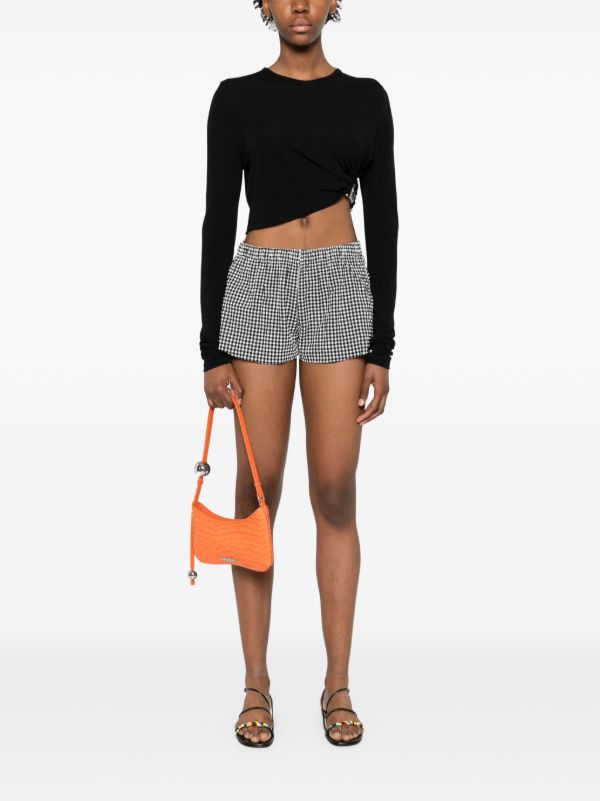 Hunza G Checked Shorts | Browns Short & Mini Shorts