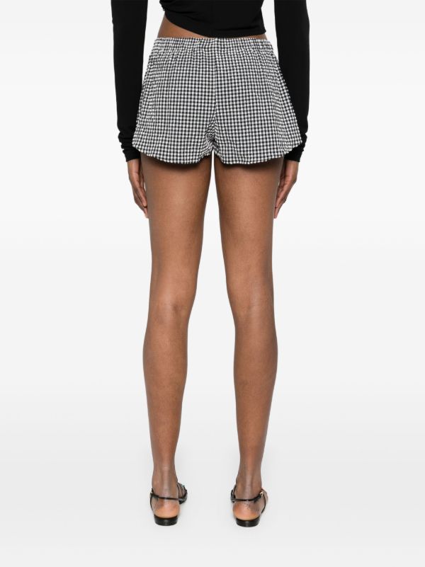 Hunza G Checked Shorts | Browns Short & Mini Shorts
