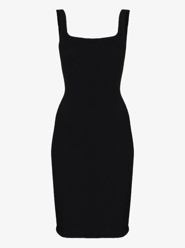 Hunza G crinkle mini dress | Browns Day Dresses