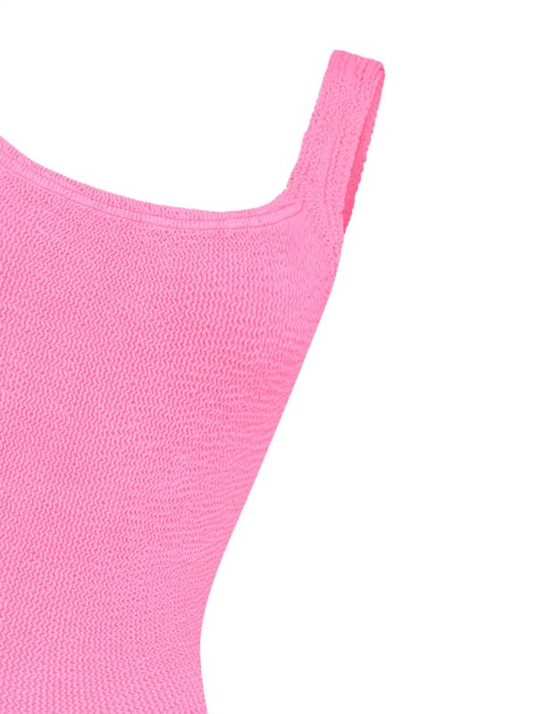 Hunza G Crinkle Square Neck Swimsuit | Browns One-Pieces