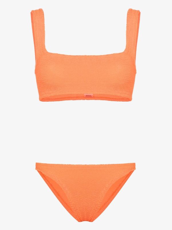 Hunza G Xandra crinkle bikini | Browns Bikinis