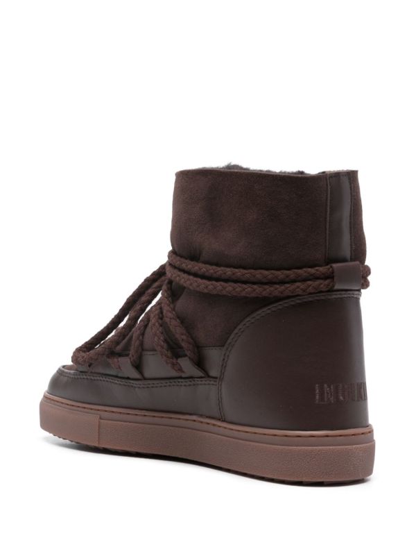 Inuikii Brown Suede Ankle Boots | Browns Boots