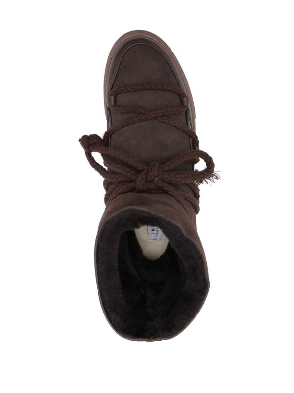 Inuikii Brown Suede Ankle Boots | Browns Boots