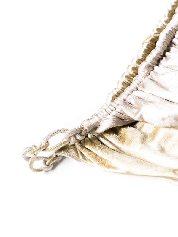 Isa Boulder Silver-Tone Satin-Finish Bikini Bottoms | Browns Bikinis