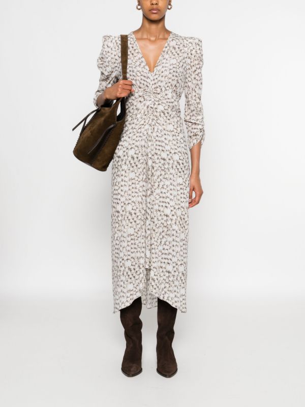 ISABEL MARANT Albini Midi Dress | Browns Day Dresses