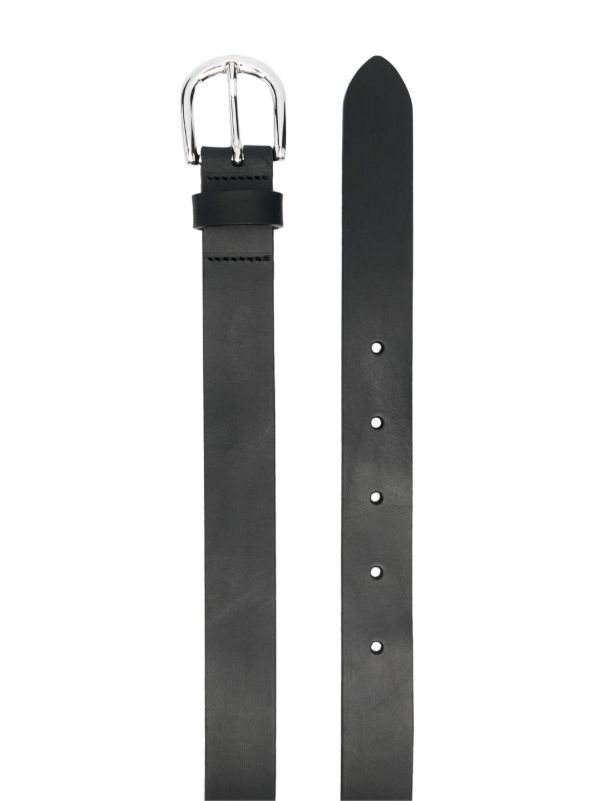 ISABEL MARANT Black Zap Leather Belt | Browns Belts