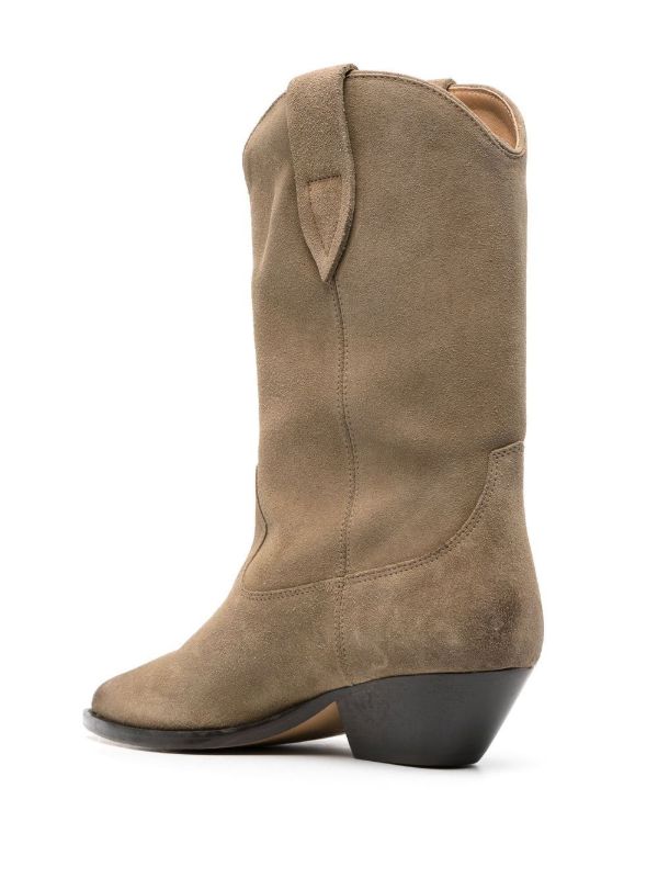 ISABEL MARANT Brown Duerto Suede Ankle Boots | Browns Boots