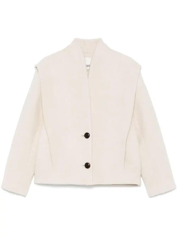 ISABEL MARANT Dyogo Jacket | Browns Single Breasted Coats