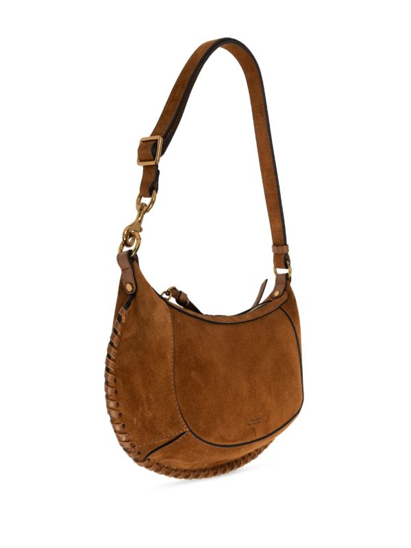 ISABEL MARANT Oskan Moon Suede Shoulder Bag | Browns Shoulder Bags