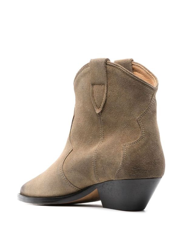 ISABEL MARANT Suede 45mm Ankle Boots | Browns Boots