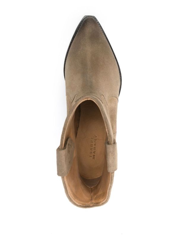 ISABEL MARANT Suede 45mm Ankle Boots | Browns Boots