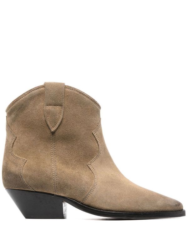 ISABEL MARANT Suede 45mm Ankle Boots | Browns Boots