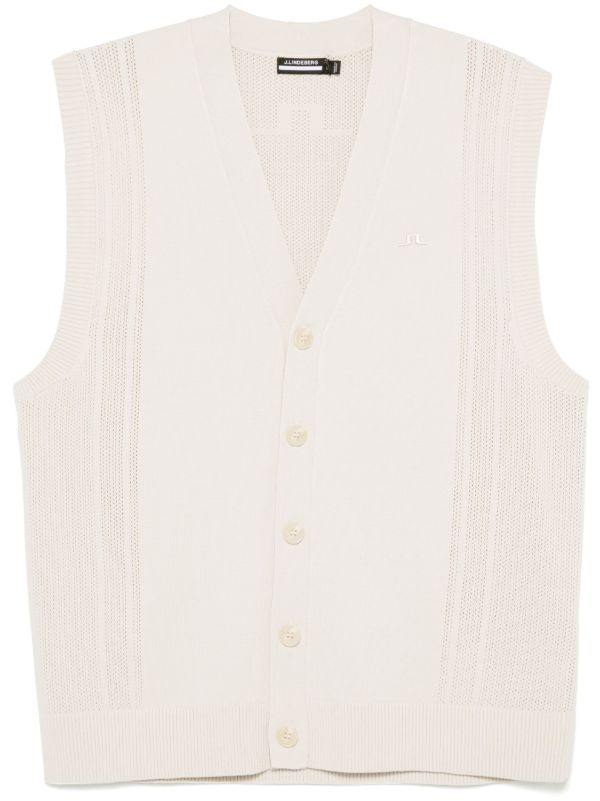 J.Lindeberg Markus Knitted Vest | Browns Cardigans