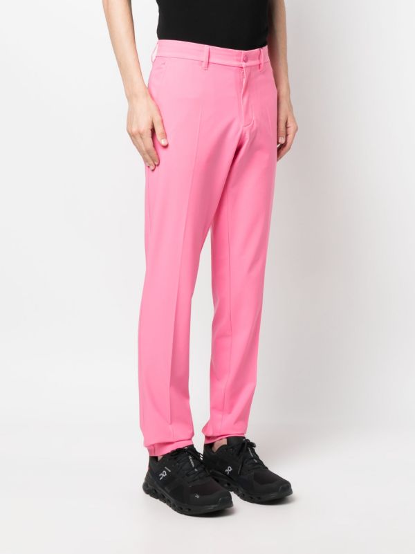 J.Lindeberg Pink Jim Tapered Leg Trousers | Browns Tapered Pants