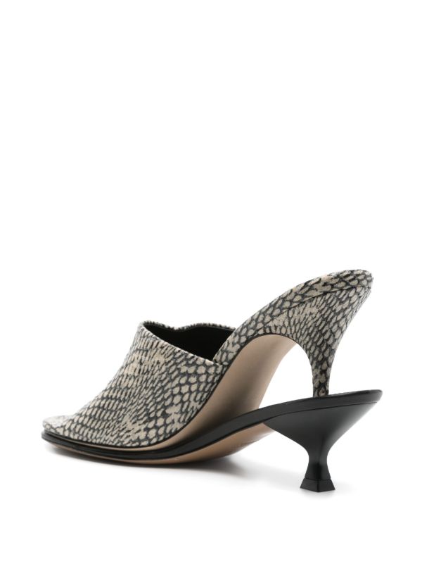 Jacquemus 110mm Les Doubles Hi Mules | Browns Mules